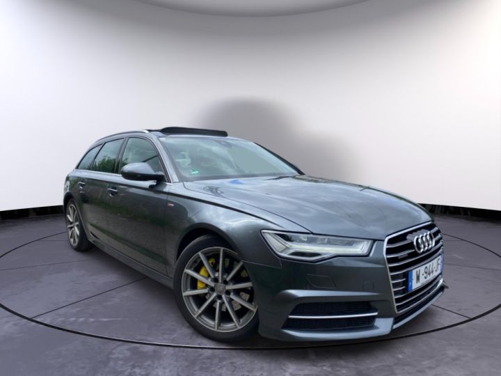 Audi A6 Avant QUATTRO 3.0 V6 TDi 218 Quattro S-line S-tronic 7 * Toit ouvrant Gris - 3