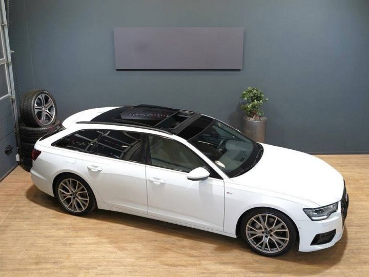 Audi A6 Avant S-line 45 TDI/QUATTRO Blanc Métallisée - 2