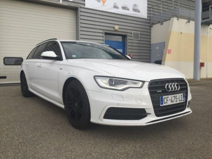 Audi A6 Avant V6 3.0 TDI 204CV QUATTRO S-LINE S-TRONIC     Diesel BLANCHE - 1