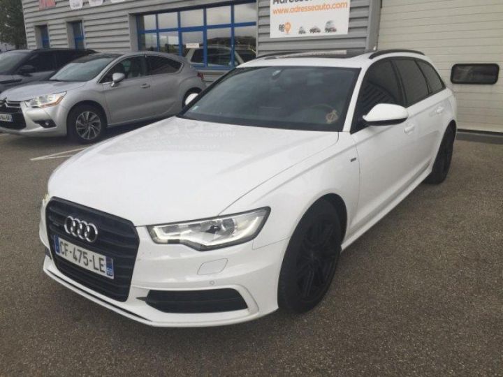 Audi A6 Avant V6 3.0 TDI 204CV QUATTRO S-LINE S-TRONIC     Diesel BLANCHE - 3