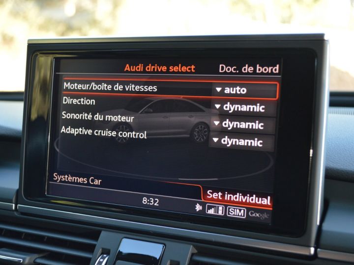 Audi A6 MAGNIFIQUE AUDI A6 4G QUATTRO 3.0 V6 BI-TDI 326ch COMPETITION OPTIONS ++ PACK BLACK SIEGES RS 21 GRIS NARDO TVA Gris Nardo - 31