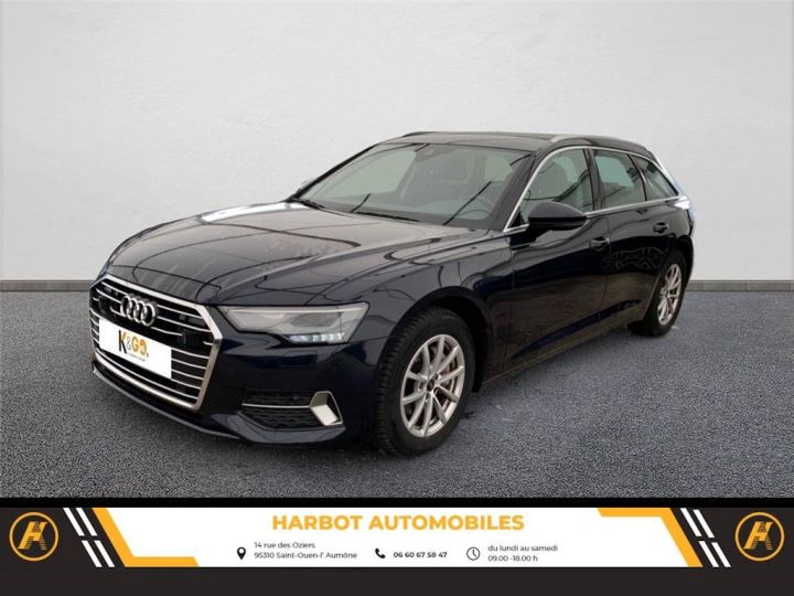 Audi A6 v 35 tdi 163 ch s tronic 7 advanced Bleu - 1