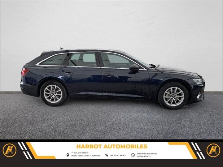 Audi A6 v 35 tdi 163 ch s tronic 7 advanced Bleu - 4