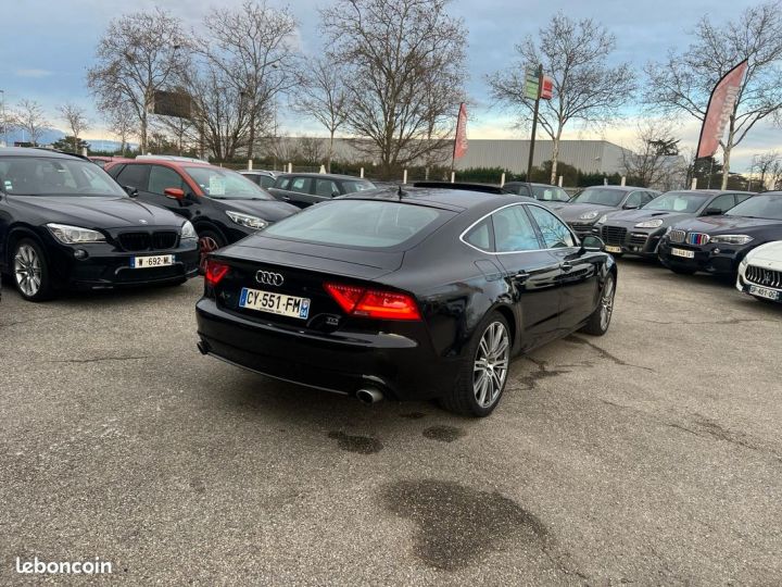 Audi A7 Sportback 3.0 bitdi 313 ch quattro tiptronic avus moteur changer a 110 000km chez facture lappuie Noir - 4