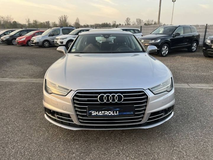 Audi A7 Sportback 3.0 V6 TDI 218ch S Line Quattro S tronic 7 Cuir GPS Caméra Toit Ouvrant GRIS CLAIR - 3