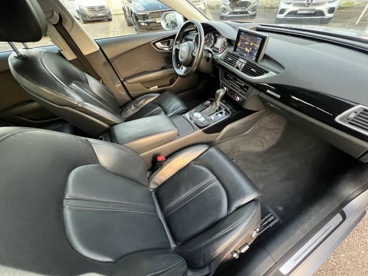 Audi A7 Sportback 3.0 V6 TDI 218ch S Line Quattro S tronic 7 Cuir GPS Caméra Toit Ouvrant GRIS CLAIR - 10