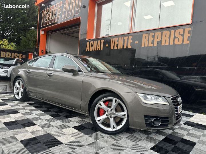 Audi A7 Sportback 3.0 V6 TFSI 300CH AVUS QUATTRO S TRONIC 7 Gris - 1