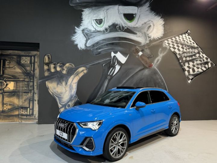 Audi Q3 1.5 35 TFSI 150 S LINE toit ouvrant Bleu - 1