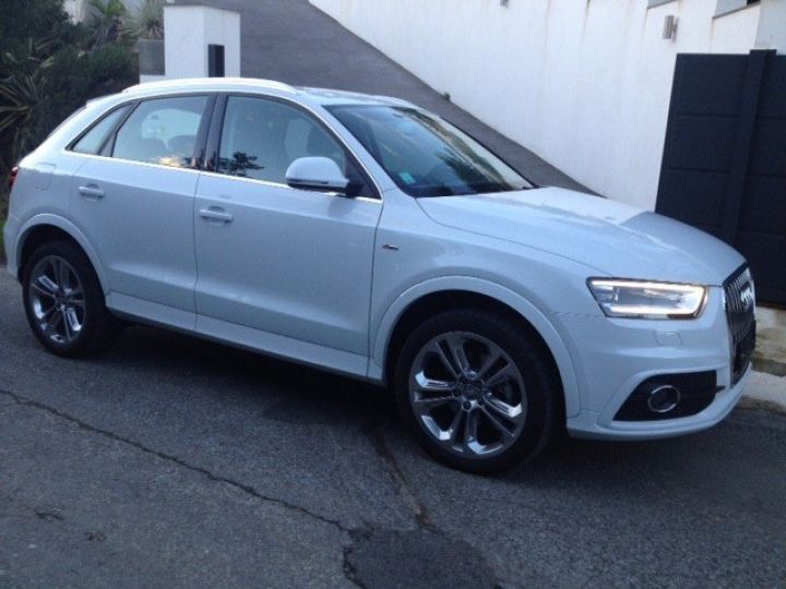 Audi Q3 2.0 TDI 143cv Quattro S-TRONIC S-LINE     Diesel BLANC IBIS - 3