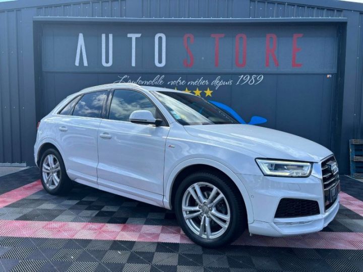 Audi Q3 2.0 TDI 150 CH S LINE QUATTRO S TRONIC 7 Blanc Nacre - 2