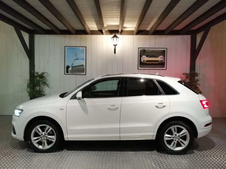 Audi Q3 2.0 TDI 150 CV SLINE QUATTRO BVA Blanc - 1