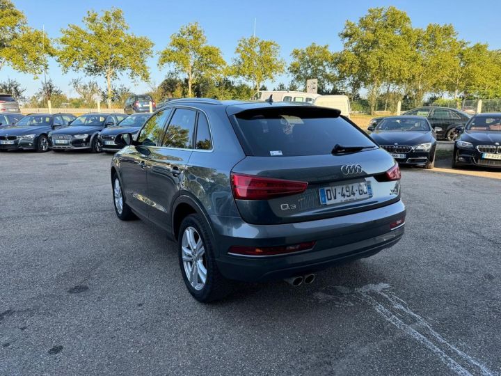 Audi Q3 2.0 tdi 184 ch s line Gris - 4