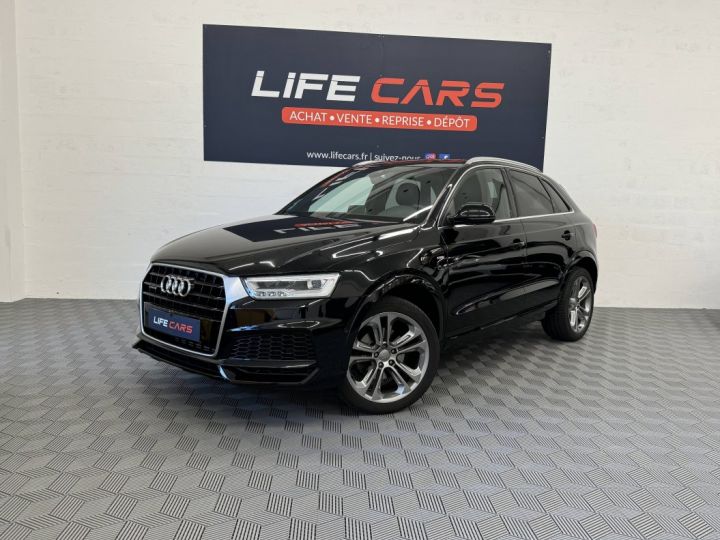 Audi Q3 2.0 TFSI 180ch S LINE quattro 2017 S tronic 7 Français entretien complet NOIR - 2