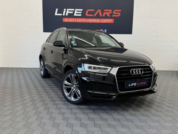 Audi Q3 2.0 TFSI 180ch S LINE quattro 2017 S tronic 7 Français entretien complet NOIR - 4