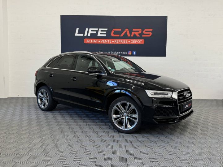 Audi Q3 2.0 TFSI 180ch S LINE quattro 2017 S tronic 7 Français entretien complet NOIR - 5