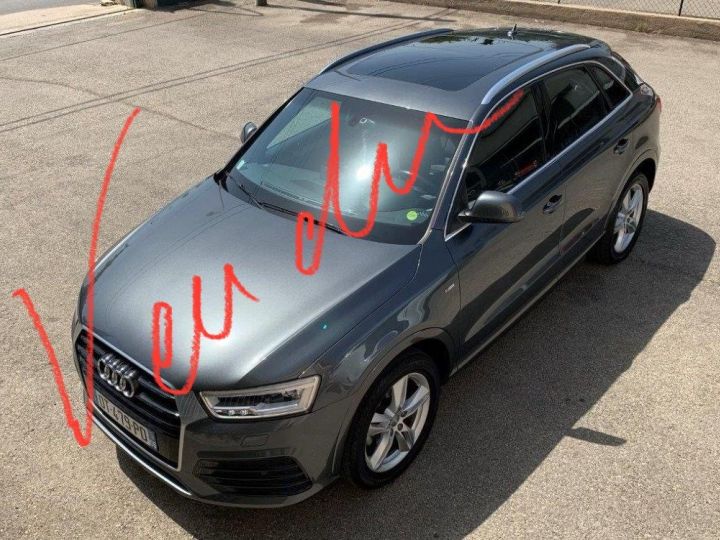 Audi Q3 (2) 2.0 TDI 184 S LINE QUATTRO S TRONIC Gris - 1