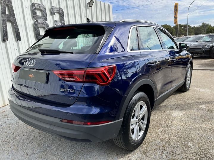 Audi Q3 35 TDI 150CH BUSINESS LINE S TRONIC 7 Bleu - 4