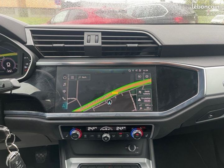 Audi Q3 35 TDI 150ch Design Quattro CUIR GPS Hayon électrique Sièges chauffants Gris - 8