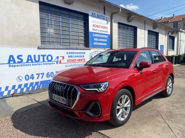 Audi Q3 II 35 TDI 150ch S line S tronic 7 ROUGE - 1