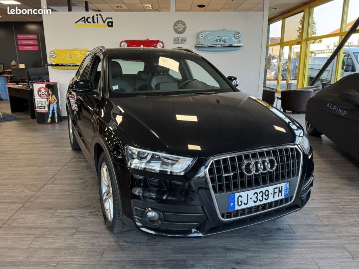 Audi Q3 S-Line Quattro 2,0L TDI 177Ch BVA 285,64E-Mois Noir - 1