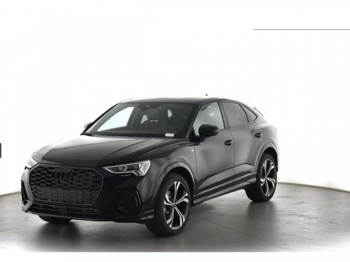 Audi Q3 Sportback 1.5 35 TFSI - 150 - BV S-tronic 2019 S Line Noir métallisé MYTHOS BLACK - 1