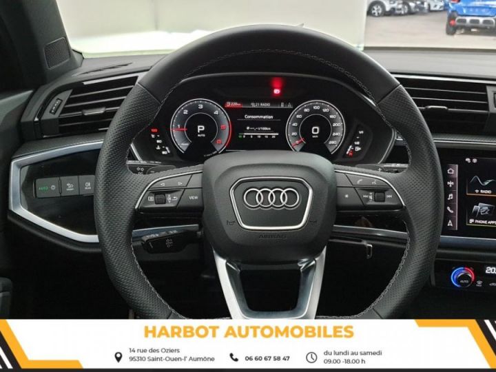 Audi Q3 Sportback 35 2.0 tdi 150cv s tronic 7 s edition + jantes 20 + pack esthetique noir plus Noir mythic - 14