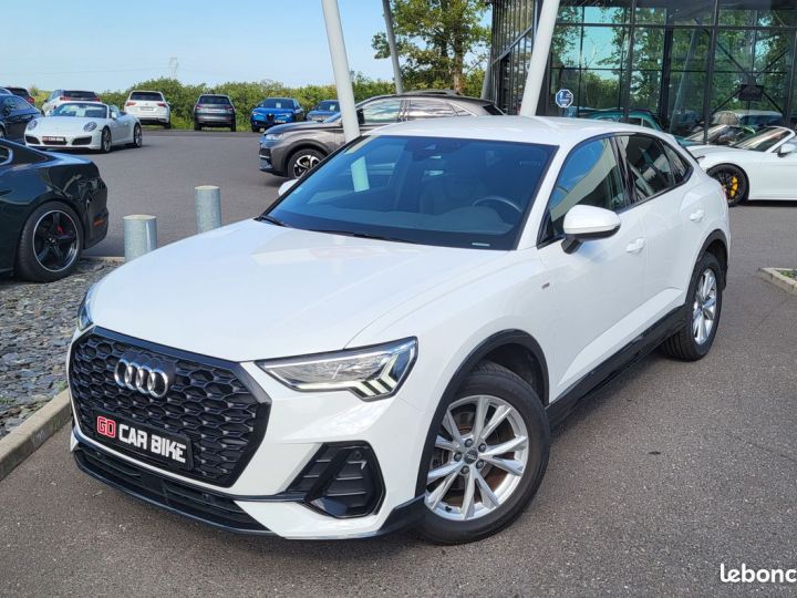 Audi Q3 Sportback 35 TDI 150 ch S-Line S-Tronic 7 Garantie 6 ans Virtual LED Meplat 18P 529-mois Blanc - 1