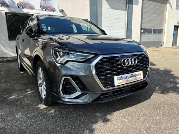 Audi Q3 Sportback 40 TDI 190 ch S line Quattro Stronic7 GRIS - 55