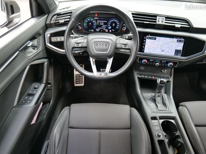 Audi Q3 Sportback 45 TFSIe 245CH S TRONIC LINE 1° MAIN FRANCAIS TVA RECUPERABLE -AUDI MATRIX LED VIRTUAL COCKPIT CLIM AUTO HAYON EMECTRIQUE SIEGES CHAUFFANTS KEY LESS G Gris - 6