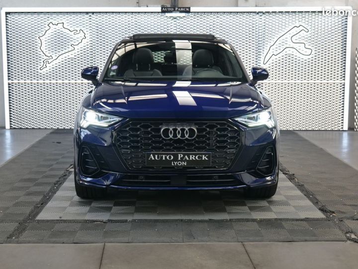 Audi Q3 Sportback 45 TFSIe 245CH S TRONIC LINE 1° MAIN FRANCAIS TVA RECUPERABLE -AUDI MATRIX LED VIRTUAL COCKPIT PLUS BANG & OLUFSEN TOIT OUVRANT PANORAMIQUE VOLANT MEP Bleu - 2