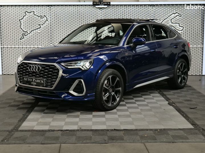 Audi Q3 Sportback 45 TFSIe 245CH S TRONIC LINE 1° MAIN FRANCAIS TVA RECUPERABLE -AUDI MATRIX LED VIRTUAL COCKPIT PLUS TOIT OUVRANT PANORAMIQUE VOLANT MEPLAT ECLAIRAGE A Occasion