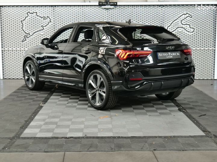 Audi Q3 Sportback 45 TFSIe 245CH S TRONIC LINE 1° MAIN FRANCAIS TVA RECUPERABLE -AUDI MATRIX LED VIRTUAL COCKPIT PLUS VOLANT MEPLAT CAMERA DE RECUL KEY LESS GO PACK BLA Noir - 4