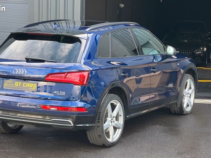 Audi Q5 190 TDI LOA 600 Euros Par Mois S LINE COMPETITION Bleu - 5