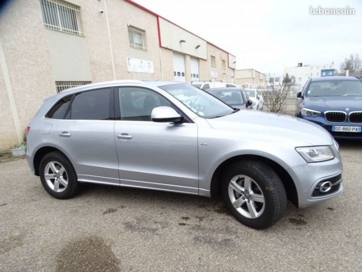 Audi Q5 2.0 TDI 190CH CLEAN DIESEL S LINE QUATTRO TRONIC 7 Gris - 4