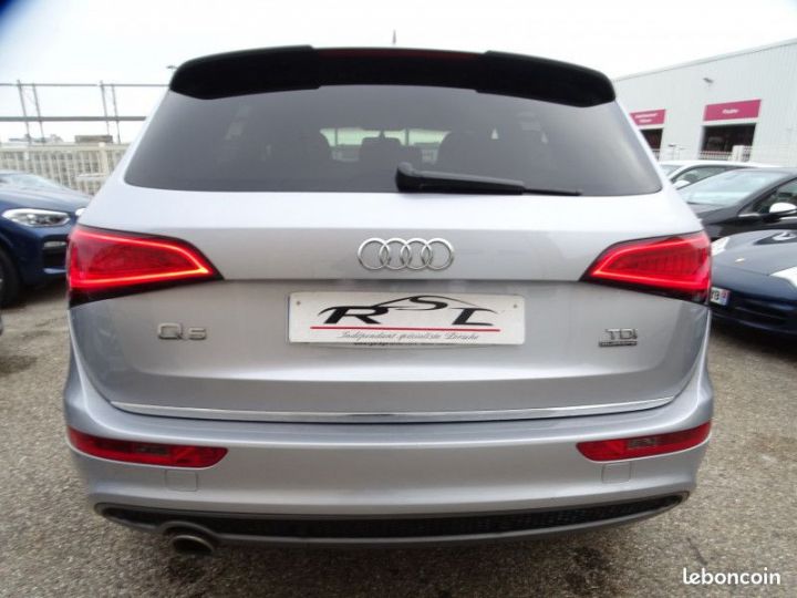 Audi Q5 2.0 TDI 190CH CLEAN DIESEL S LINE QUATTRO TRONIC 7 Gris - 8