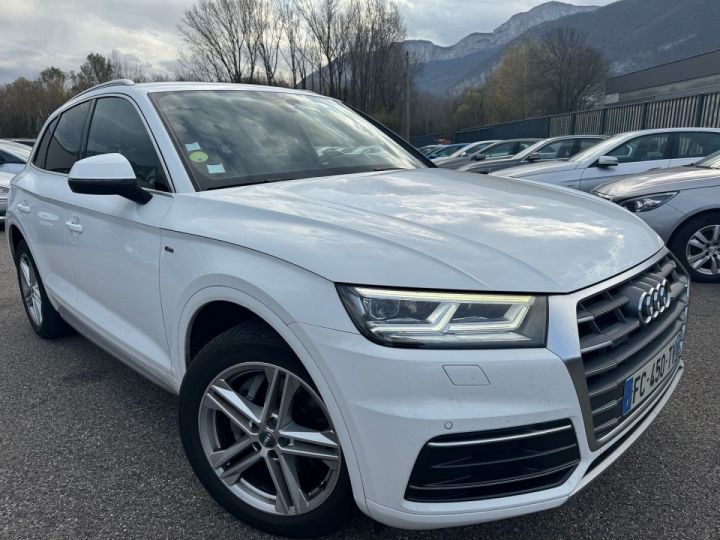 Audi Q5 2.0 TDI 190CH S LINE QUATTRO S TRONIC 7 EURO6D-T Blanc - 7