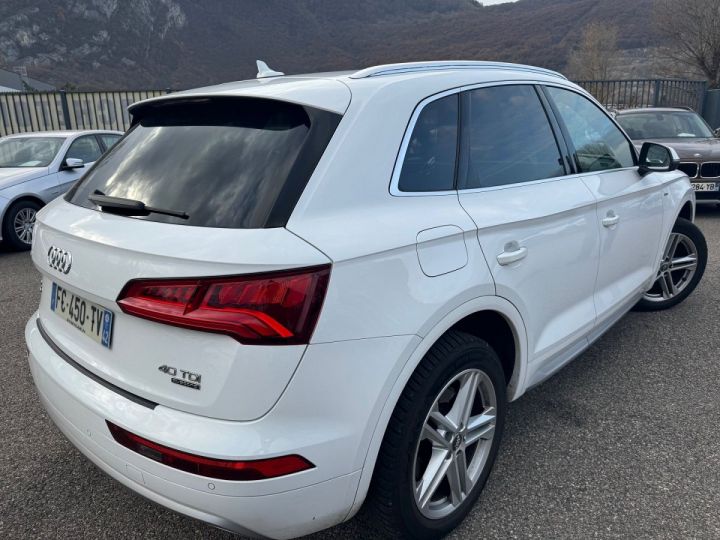 Audi Q5 2.0 TDI 190CH S LINE QUATTRO S TRONIC 7 EURO6D-T Blanc - 8