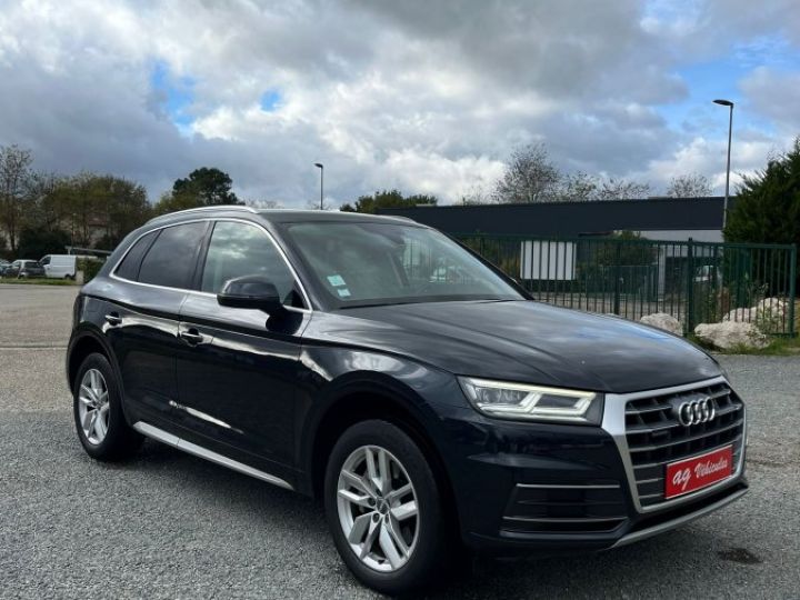 Audi Q5 2.0 TFSI 252ch quattro S tronic 7 S-line BLEU - 4