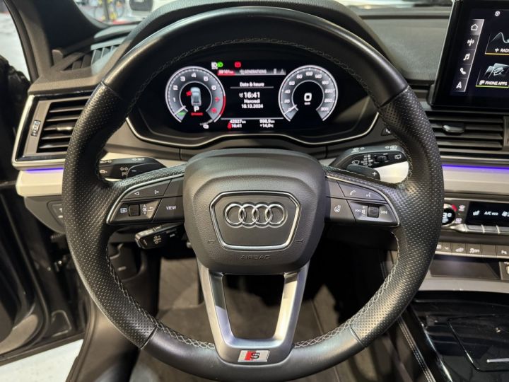 Audi Q5 (2) 50 TFSI e 299 S TRONIC 7 S LINE toit ouvrant / Gris daytona Gris Clair - 12