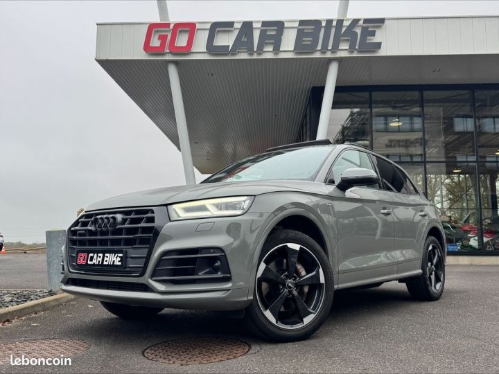 Audi Q5 286 ch S-Line Quattro Suivi complet chez Toit Ouvrant Suspensions Pilotées Pack Black Affichage tête haute Keyless ACC Camera 20P Garantie 6 ans 659-m Occasion