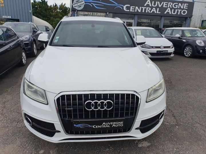 Audi Q5 3.0 V6 TDI 245CH FAP S LINE QUATTRO S TRONIC 7 Blanc - 2