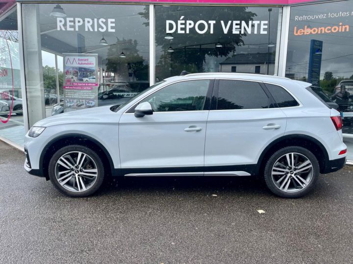 Audi Q5 40 TDI 204 S tronic 7 Quattro Avus Blanc - 3