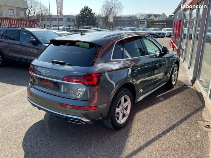 Audi Q5 40 TDI MILD HYBRID 204CH S LINE QUATTRO TRONIC 7 Gris - 6