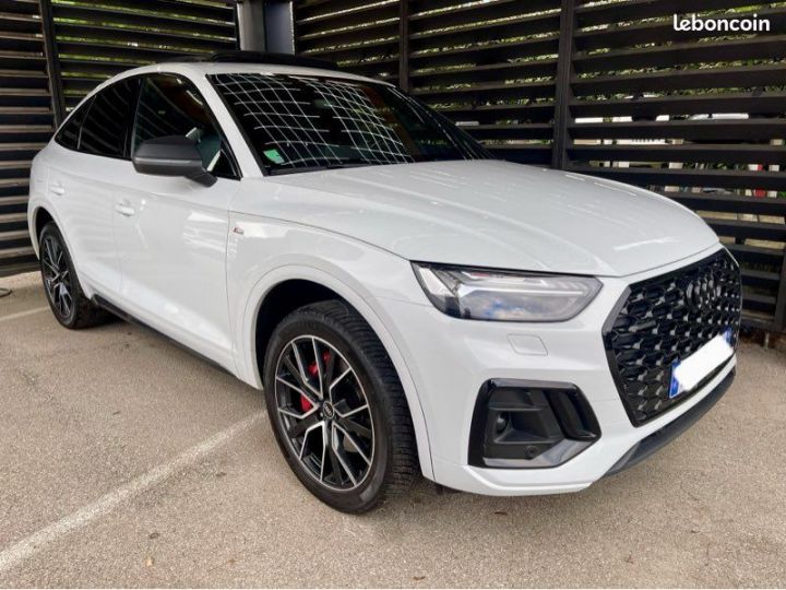 Audi Q5 50 TFSI S line Quattro tronic 7 TOIT OUVRANT CAMERA APPLE CARPLAY GARANTIE 16 MOIS Blanc - 1