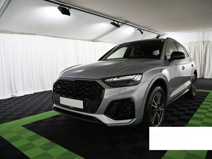 Audi Q5 50 TFSIe quattro S-Line+ MATRIX/MMI+/PANO/19 Feuille D'argent - 1