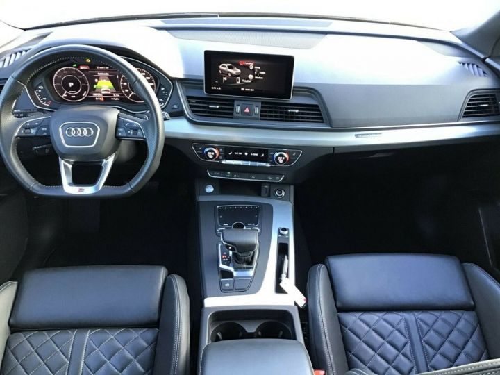 Audi Q5 55 TFSI E Q. S-Tronic S-Line Sport, Attelage, Pano, Presense, Caméra, Garantie 12 Mois Noir - 7