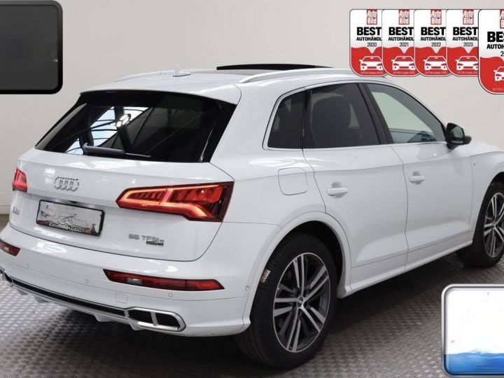 Audi Q5 55 TFSI e qu 3x S LINE B+O,S-SIEGE,ACC Blanc Métallisé - 2