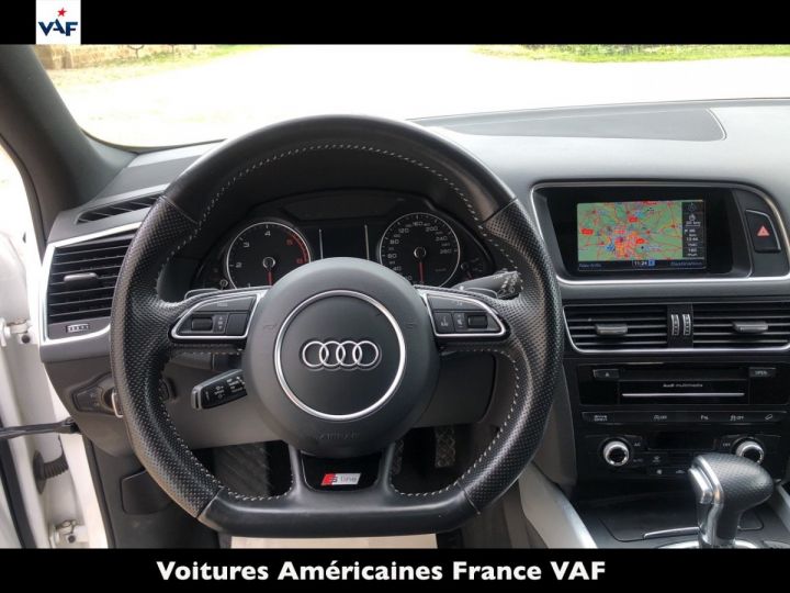 Audi Q5 S Line Deriv VP, TVA Recup, pas TVS, Toit pano Blanc Ibis Metal Vendu - 7