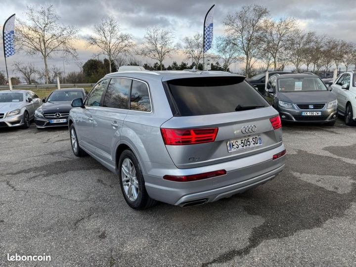 Audi Q7 3.0 v6 tdi 272 ch clean diesel s-line ecran digital detetcteur dangle mort led matrix- coffre electrique camera Argent - 4