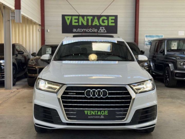 Audi Q7 3.0 V6 TDI Clean Diesel 272 Bva Quattro 7pl S Line Blanc - 21